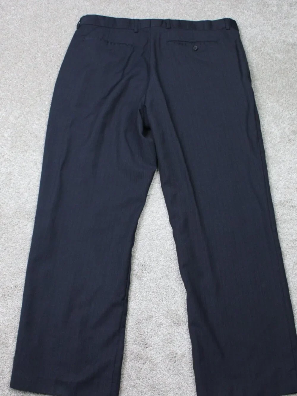 Banana Republic Pants Mens 38x30 Navy Blue Classic Fit 100% Wool Polyester Lined